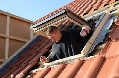Pose de fenêtres de toit Velux à Burcy